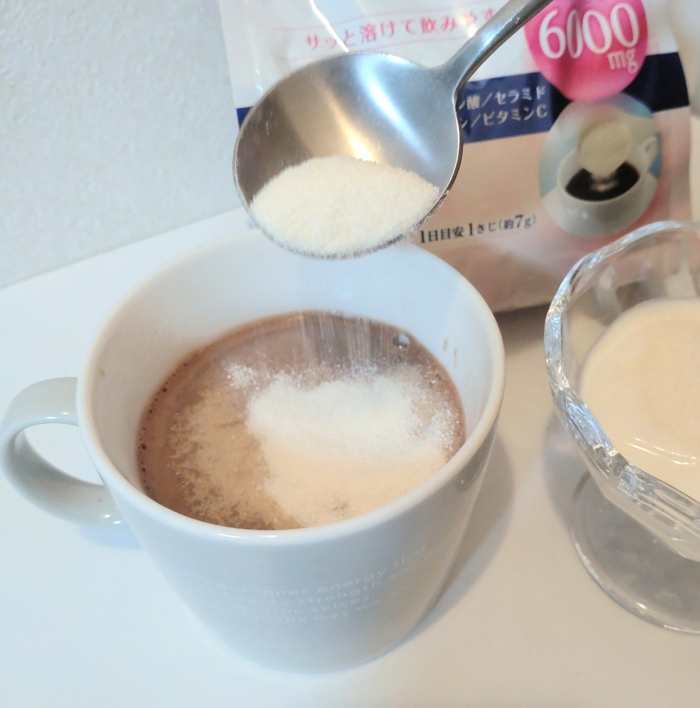 ミネルヴァ コラーゲンパウダー/ミネルヴァ/美容サプリメントを使ったクチコミ（3枚目）