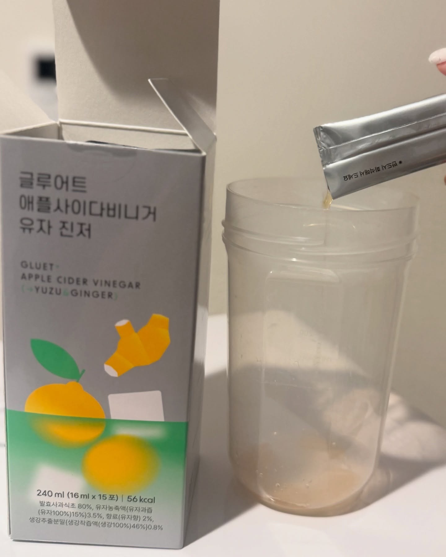 gluet APPLE CIDER VINEGAR/gluet/りんご酢を使ったクチコミ（2枚目）