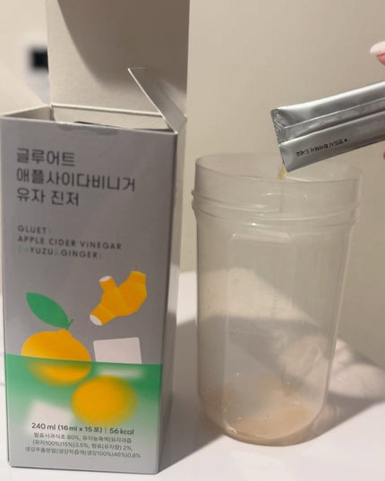 gluet APPLE CIDER VINEGAR/gluet/りんご酢を使ったクチコミ(2枚目)