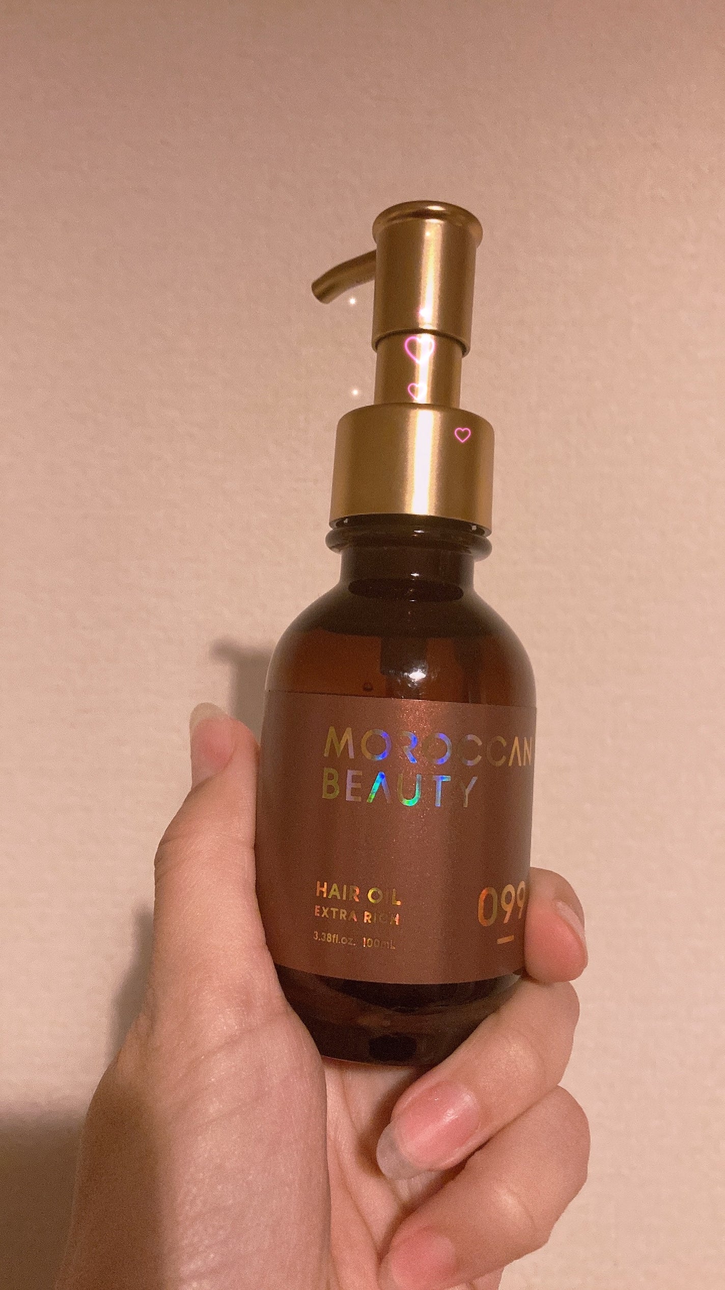 エクストラリッチ ヘアオイル/モロッカンビューティ/ヘアオイルを使ったクチコミ(1枚目)