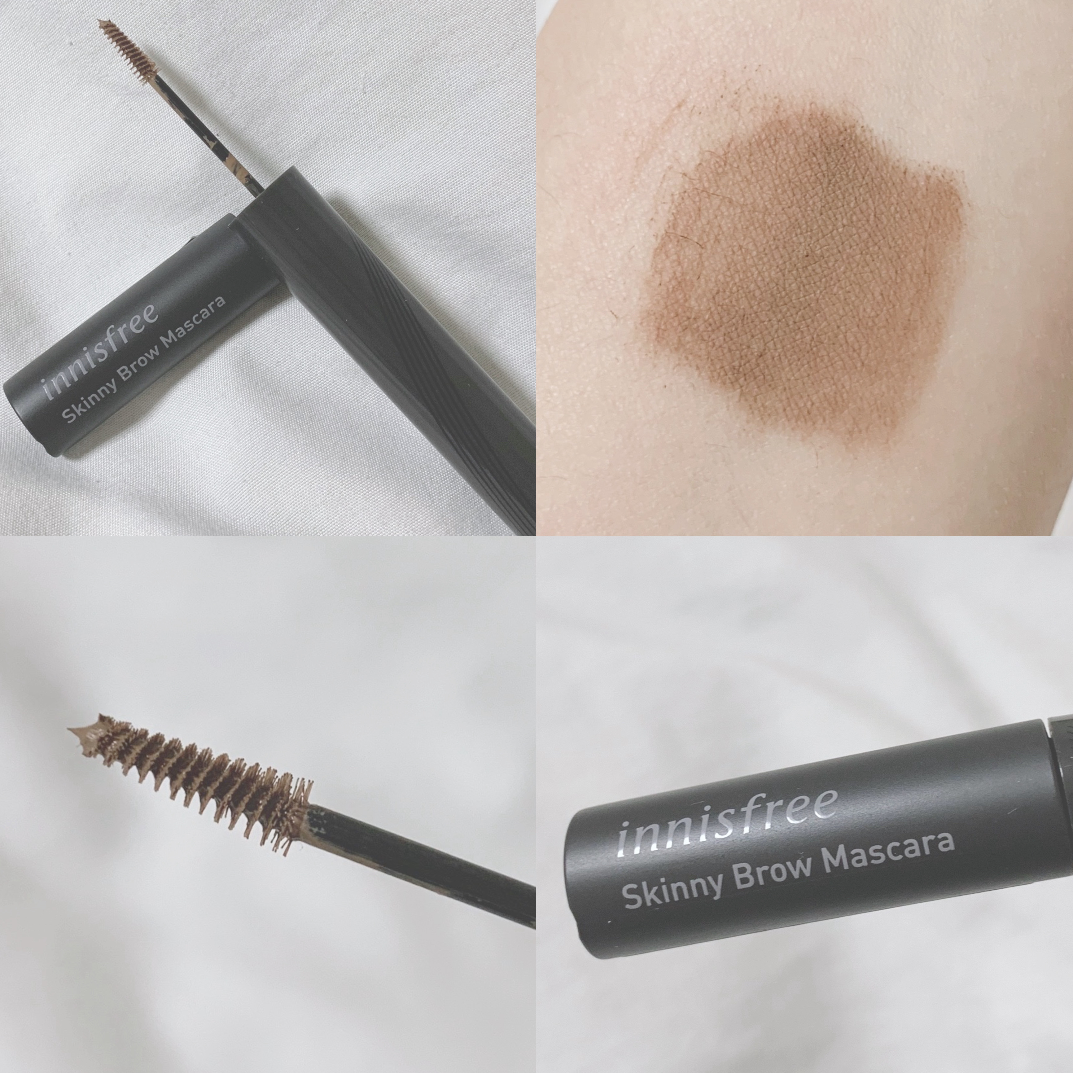 スキニー ブロウカラ/innisfree/眉マスカラを使ったクチコミ（2枚目）