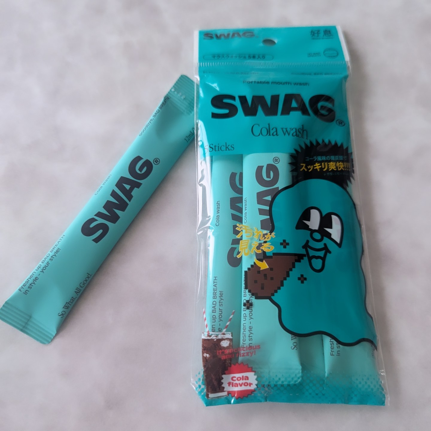 スワッグ コーラウォッシュ/SWAG/マウスウォッシュ・スプレーを使ったクチコミ（3枚目）