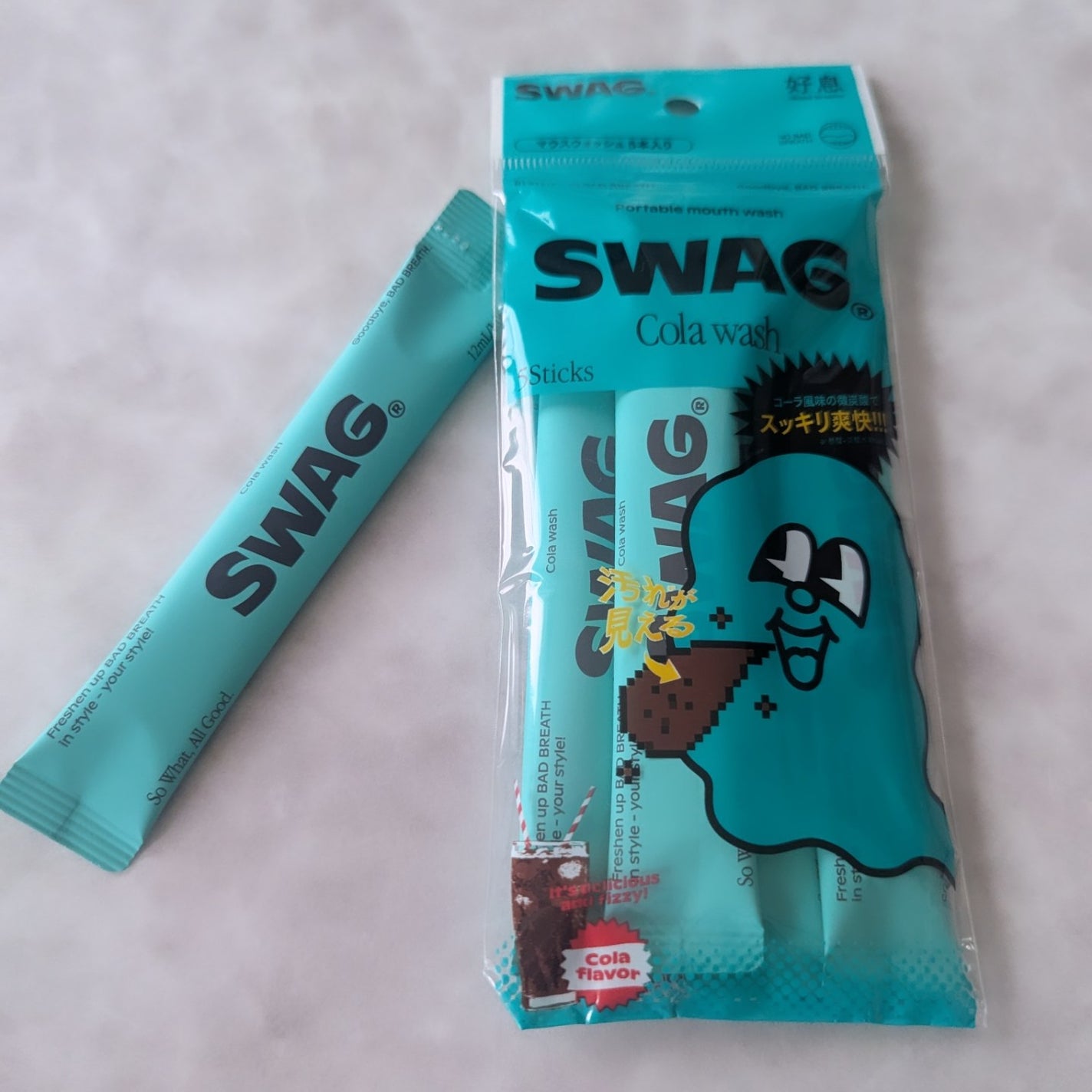 スワッグ コーラウォッシュ/SWAG/マウスウォッシュ・スプレーを使ったクチコミ(3枚目)