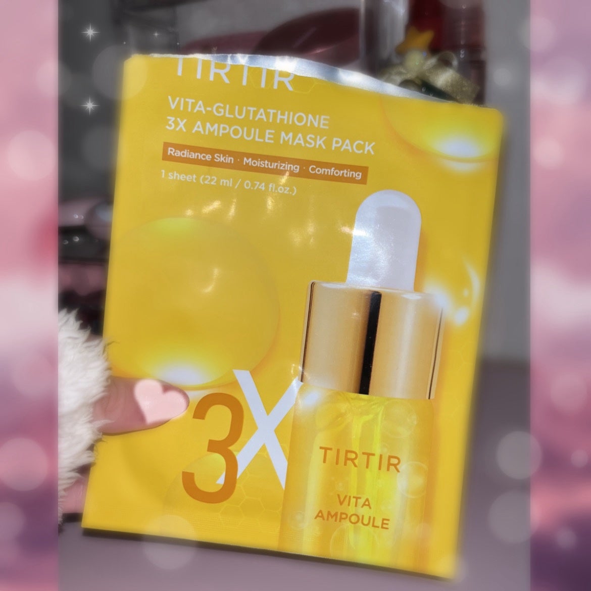 ビタ‐グルタチオン スリーエックス アンプルマスク/TRTR/シートマスク・パックを使ったクチコミ(1枚目)
