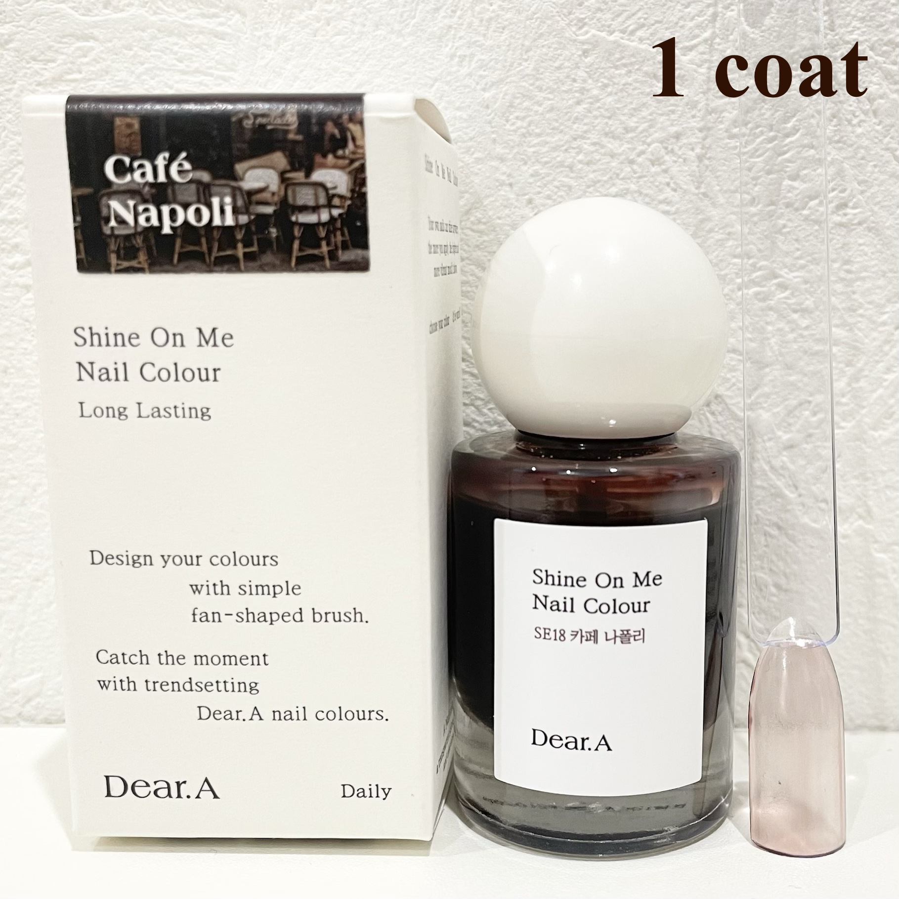 シャインオンミーネイルカラー/Dear.A/マニキュアを使ったクチコミ（2枚目）