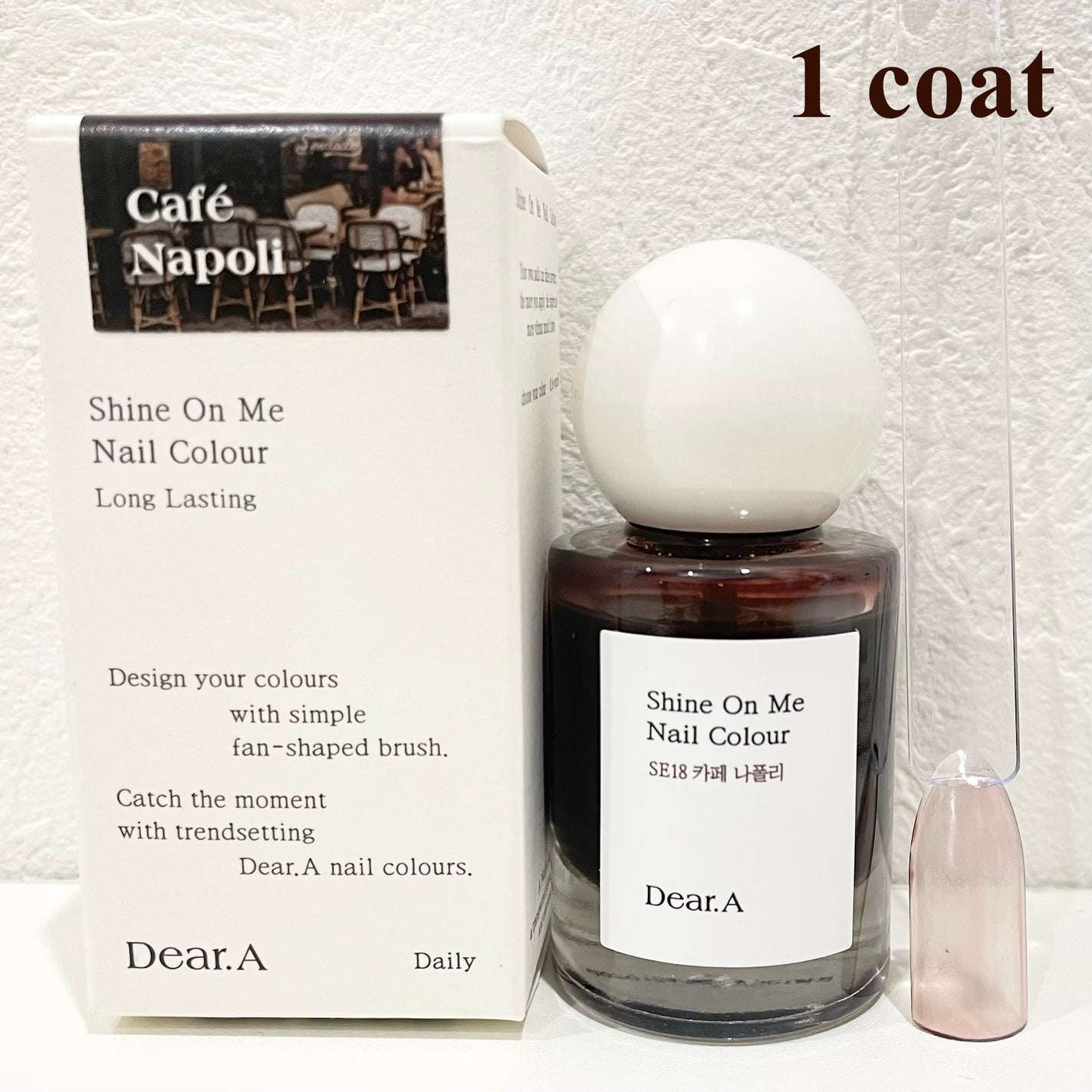 シャインオンミーネイルカラー/Dear.A/マニキュアを使ったクチコミ(2枚目)