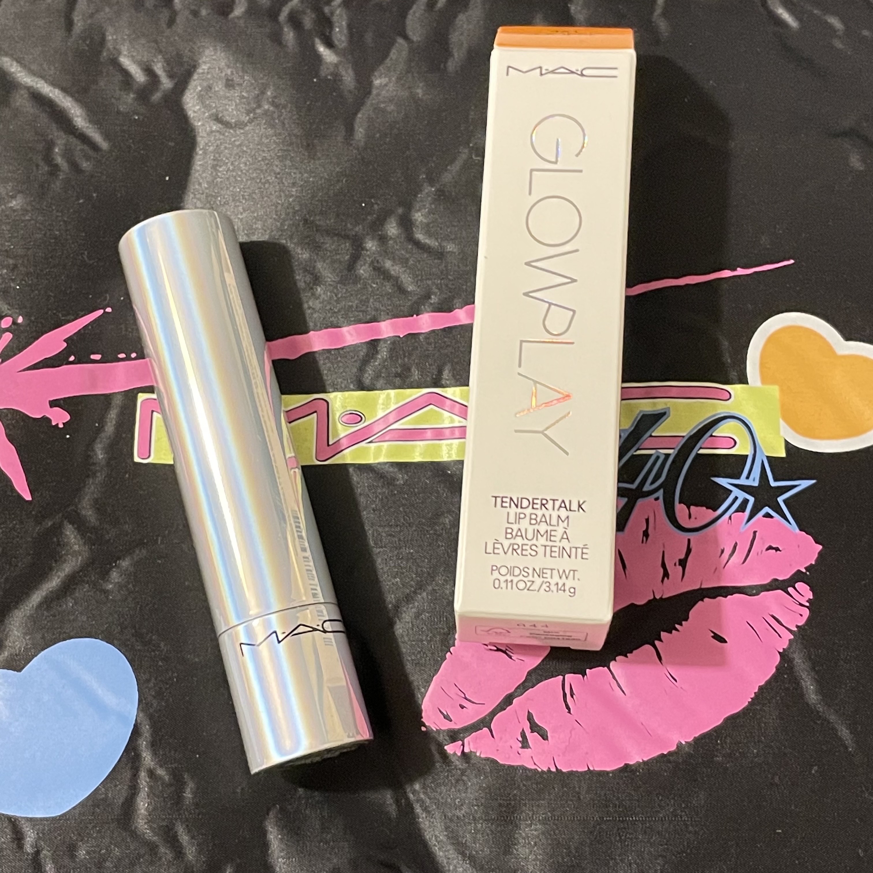 グロー プレイ テンダートーク リップ バーム 461 ウップス!/M・A・C/リップバームを使ったクチコミ（2枚目）