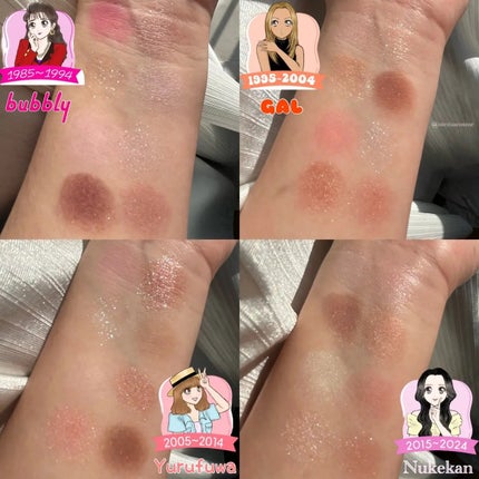 スーパーかわいい!パレット/キャンメイク/アイシャドウを使ったクチコミ(3枚目)