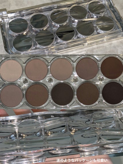 ライトオンアイズシャドウパレット/ルミル/アイシャドウパレットを使ったクチコミ(2枚目)