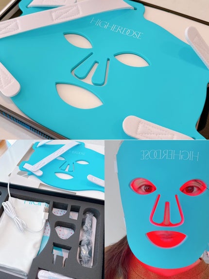 赤外線フェイスマスク/HIGHER DOSE/美顔器・マッサージを使ったクチコミ(4枚目)