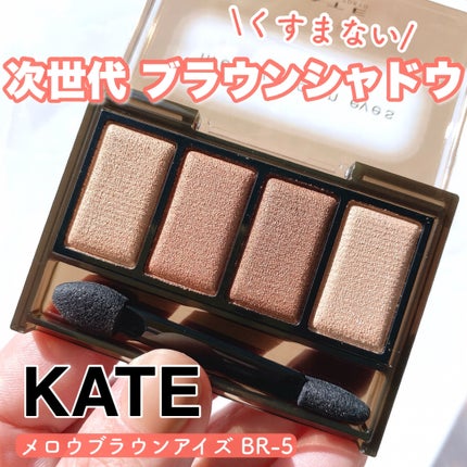 ケイト メロウブラウンアイズ/KATE/アイシャドウパレットを使ったクチコミ(1枚目)