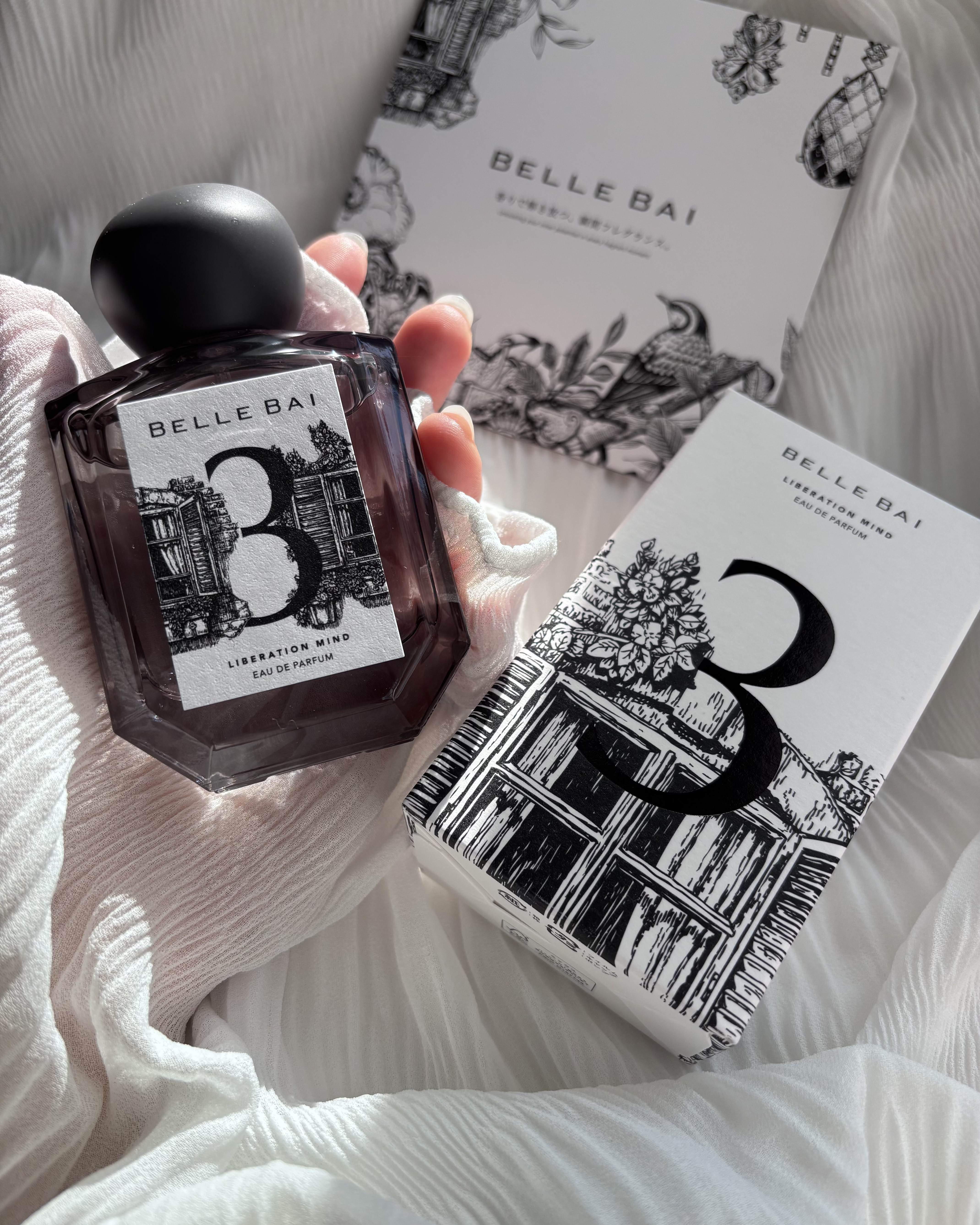 ベルナンバー 3 オードパルファン 精神の開放(LIBERATION MIND) 50mL/BELLE BAI/香水(その他)を使ったクチコミ（1枚目）