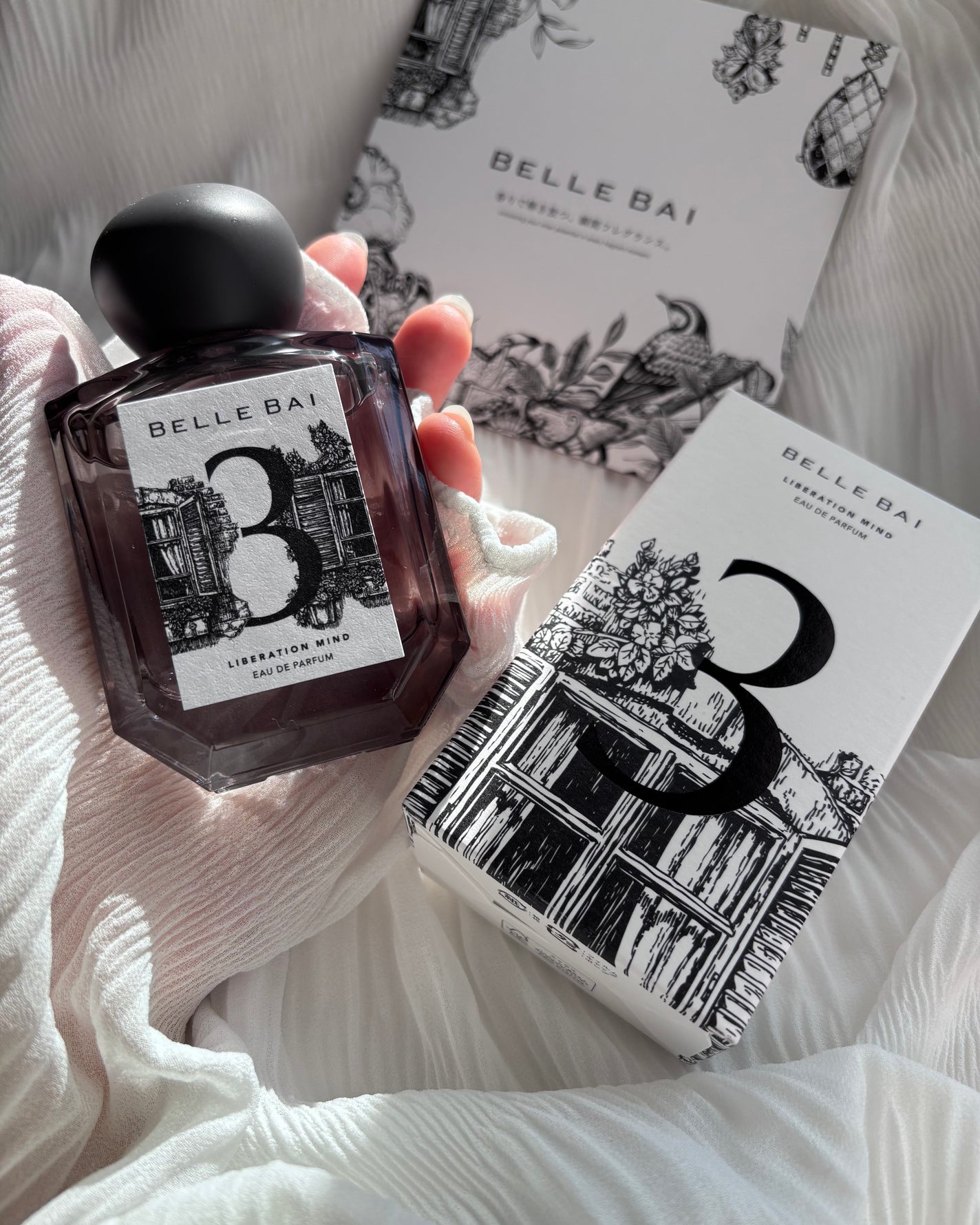 ベルナンバー 3 オードパルファン 精神の開放(LIBERATION MIND)/BELLE BAI/香水(その他)を使ったクチコミ(1枚目)