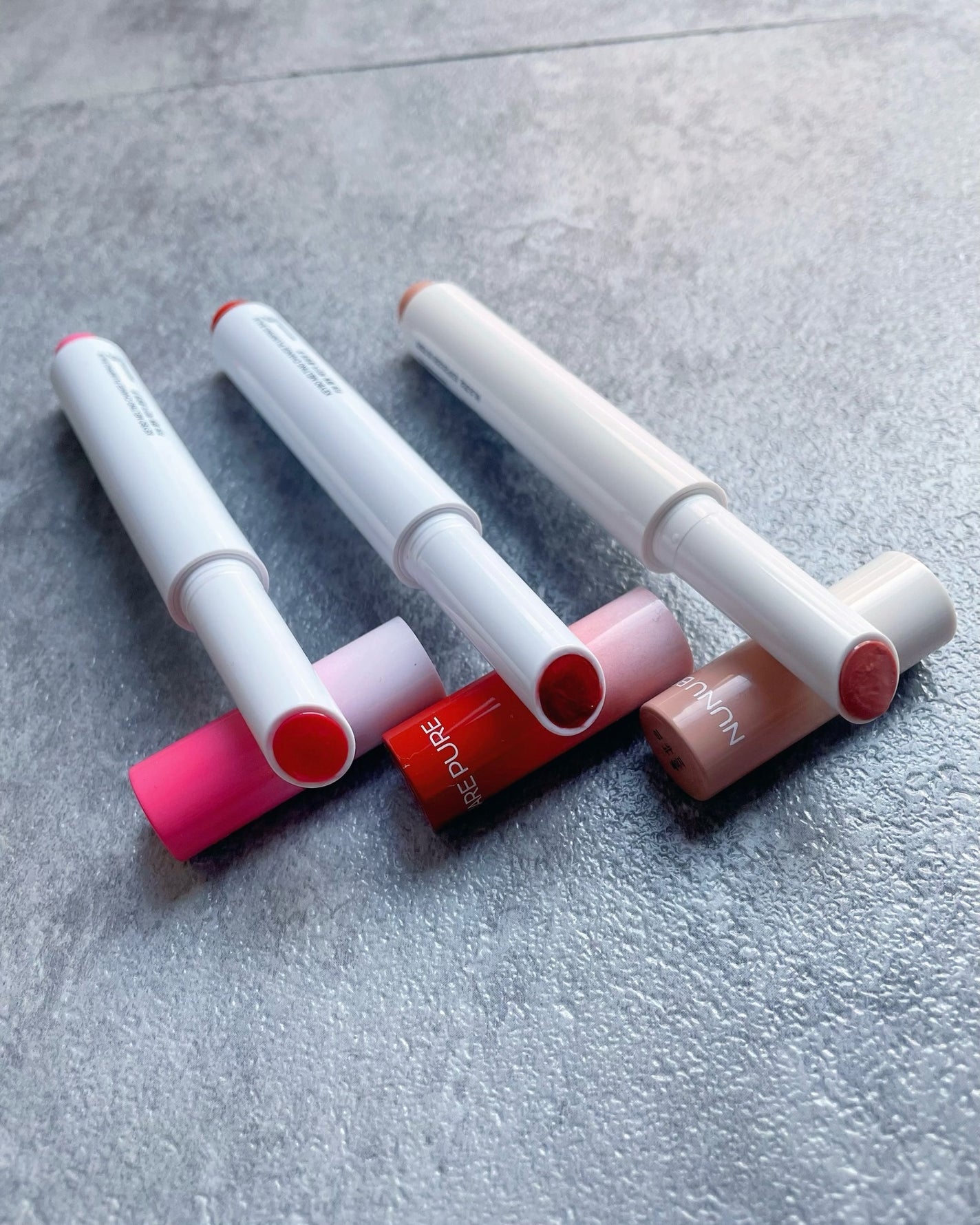 MELTING CHANGE PLUMPING BALM/keybo/口紅を使ったクチコミ(5枚目)