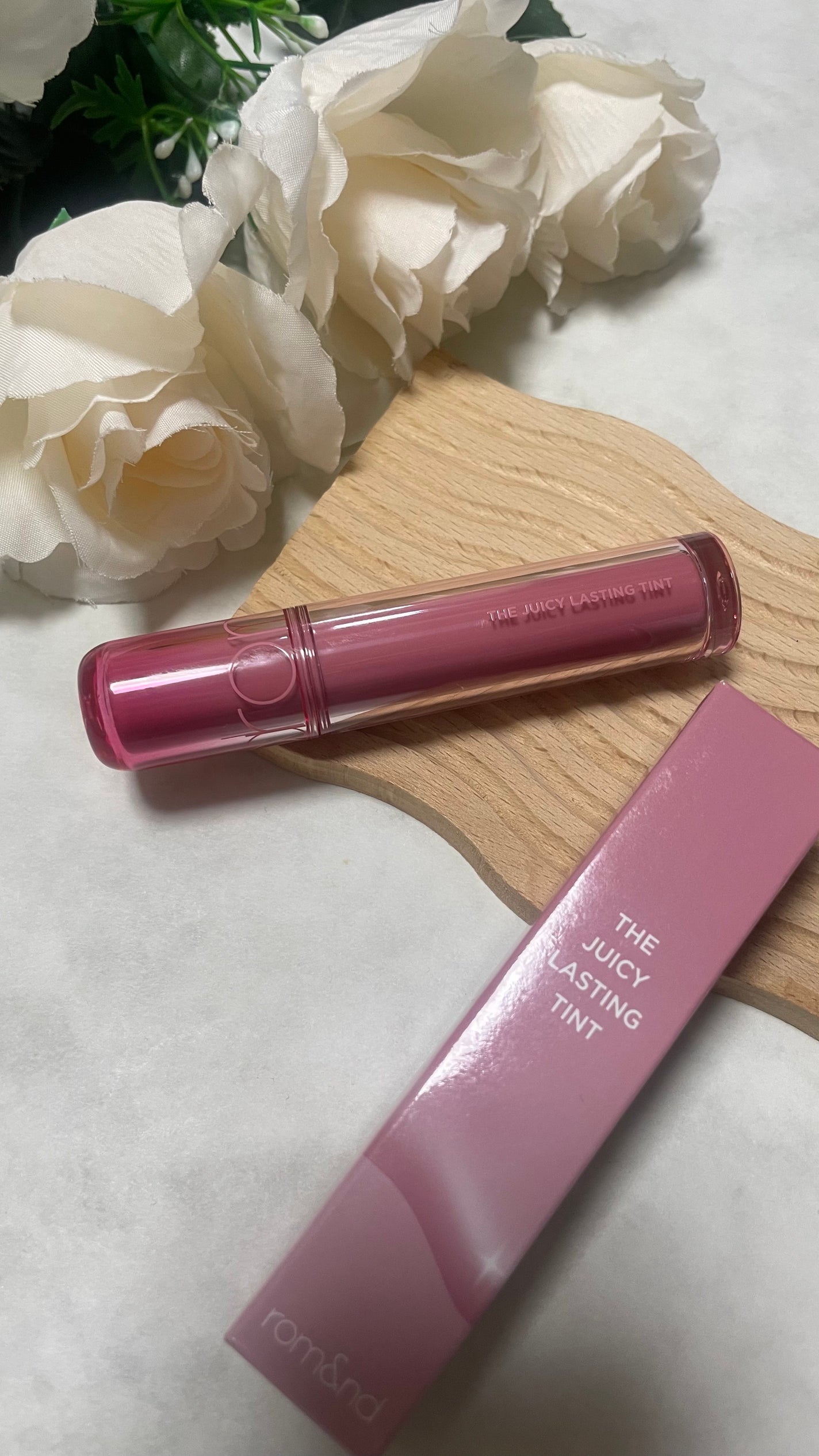 ぱすかる on LIPS 「◾︎ロムアンドザジューシーラスティングティント03ベアグレープ..」(3枚目)