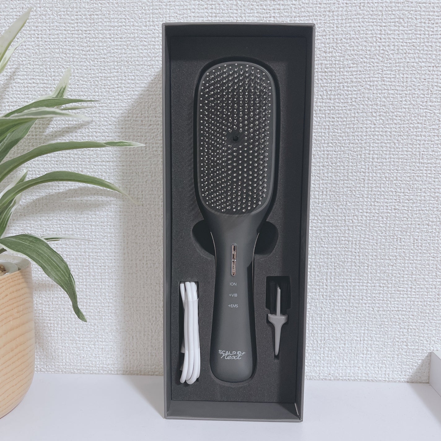 スカルプD ネクストプラス スタイルエレブラシ/アンファー(スカルプD)/ヘッドマッサージャーを使ったクチコミ(5枚目)