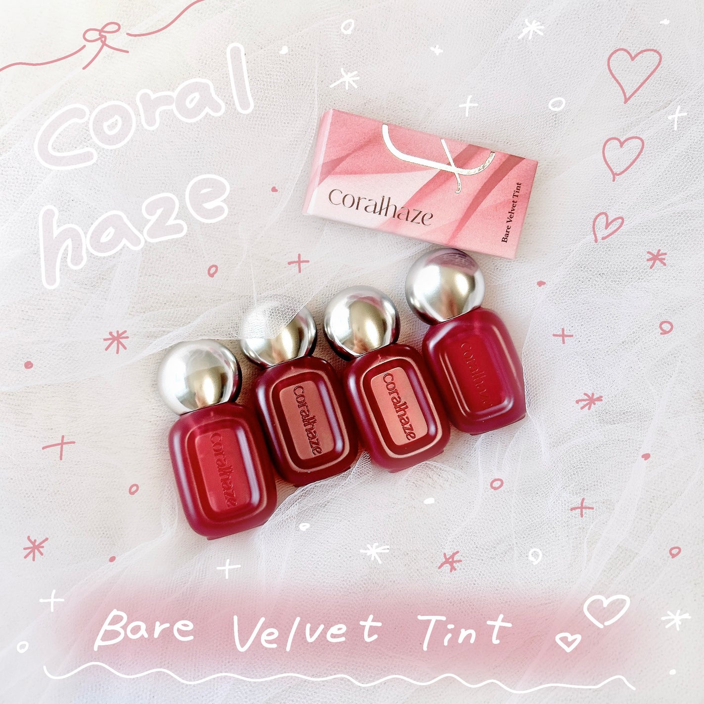 ベア ベルベット ティント/Coralhaze/リップティントを使ったクチコミ(1枚目)