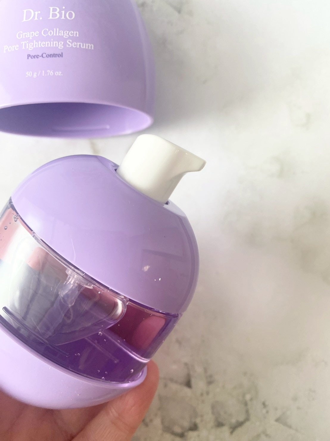 グレープコラーゲン毛穴タイトニングセラム/Dr.Bio/美容液を使ったクチコミ(3枚目)