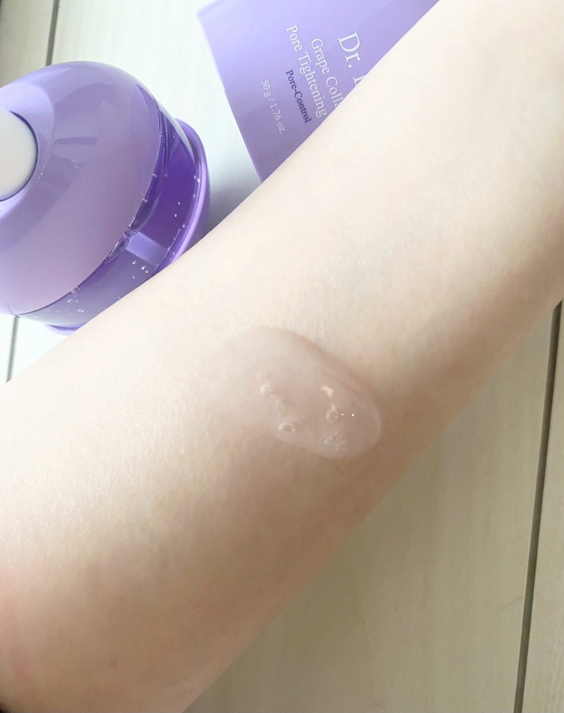 グレープコラーゲン毛穴タイトニングセラム/Dr.Bio/美容液を使ったクチコミ(4枚目)