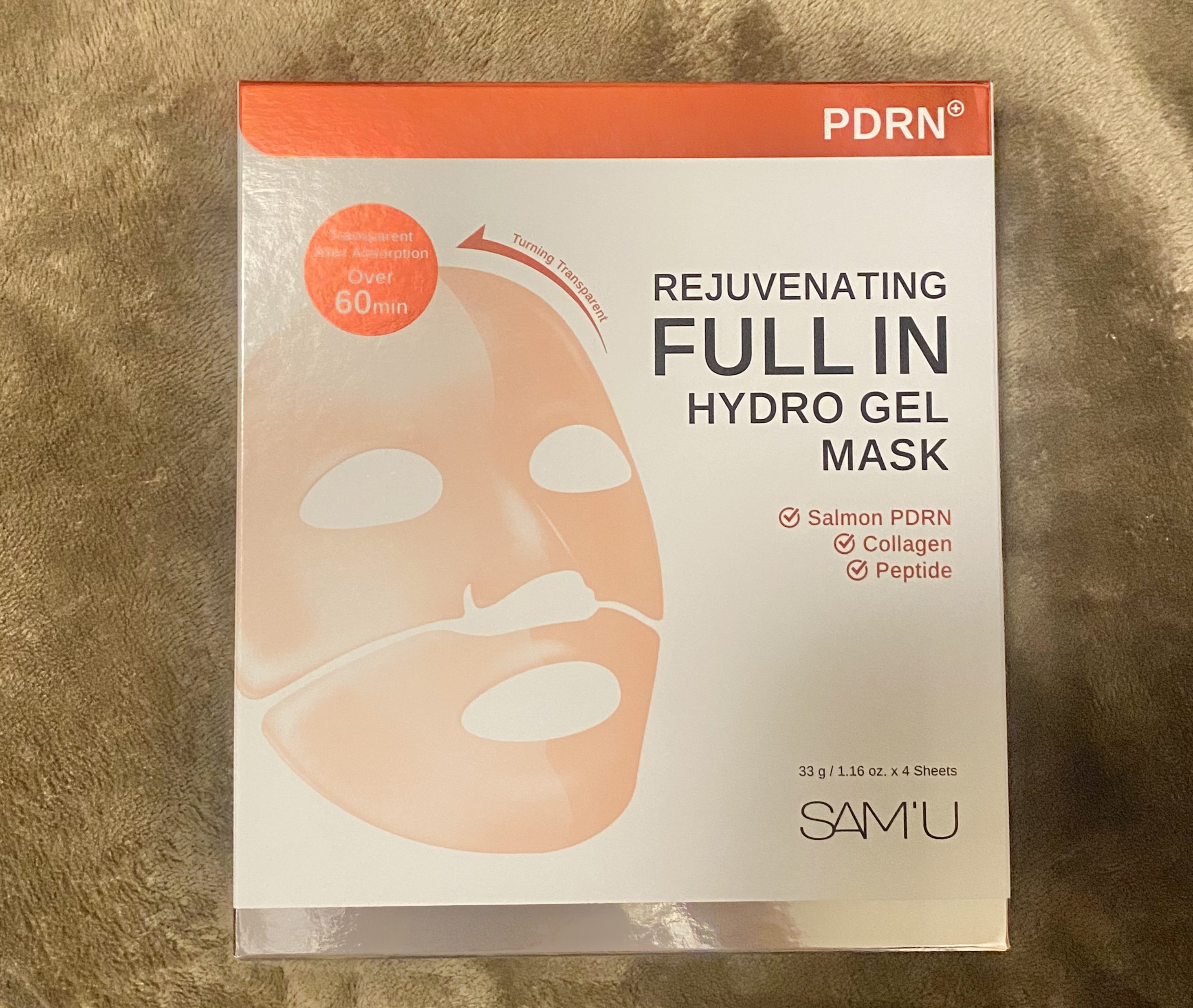 PDRNリジュべネティングフルインハイドロゲルマスク/SAM'U/シートマスク・パックを使ったクチコミ（1枚目）
