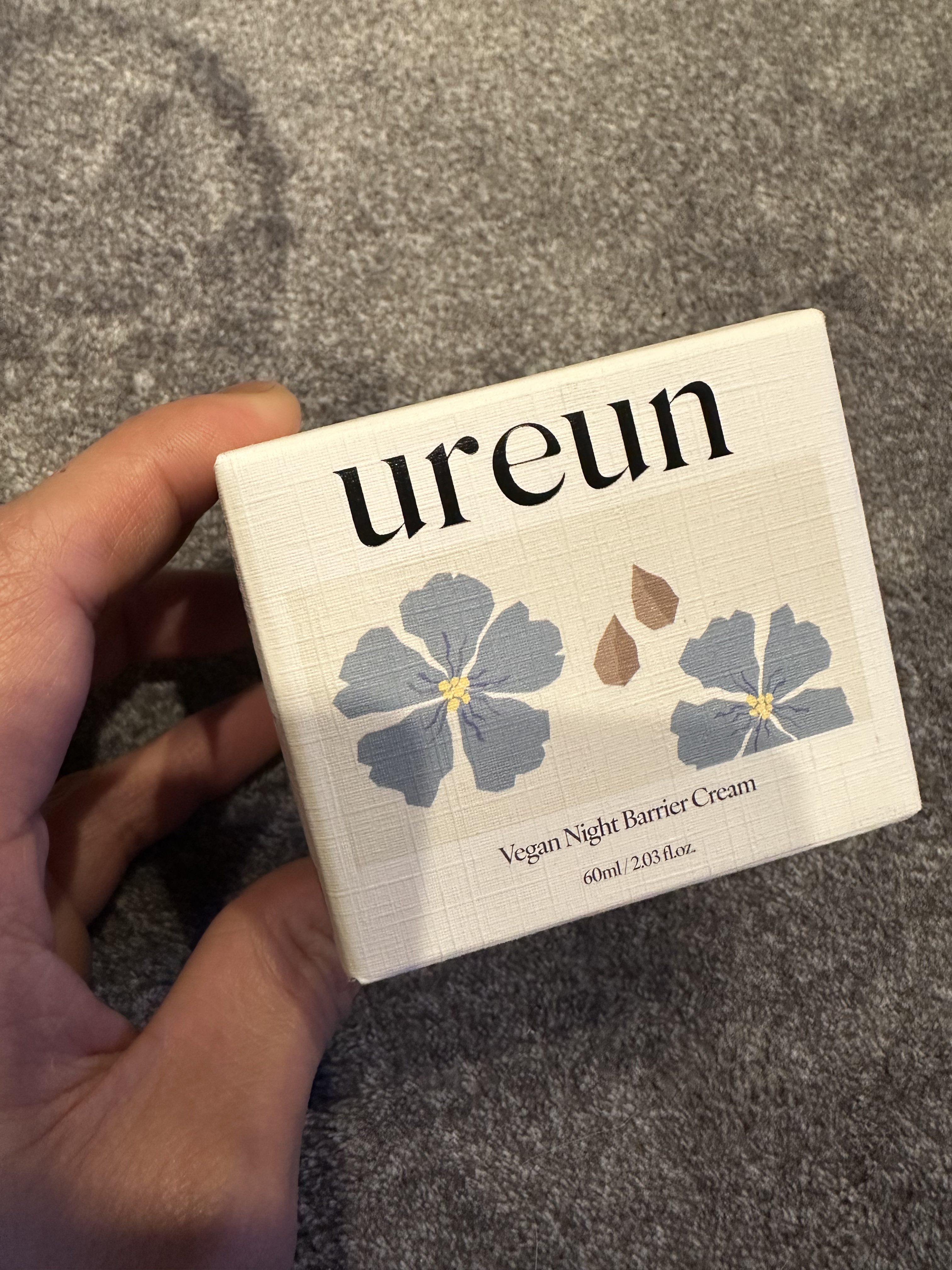 ヴィーガンナイトバリアクリーム /ureun/フェイスクリームを使ったクチコミ（2枚目）