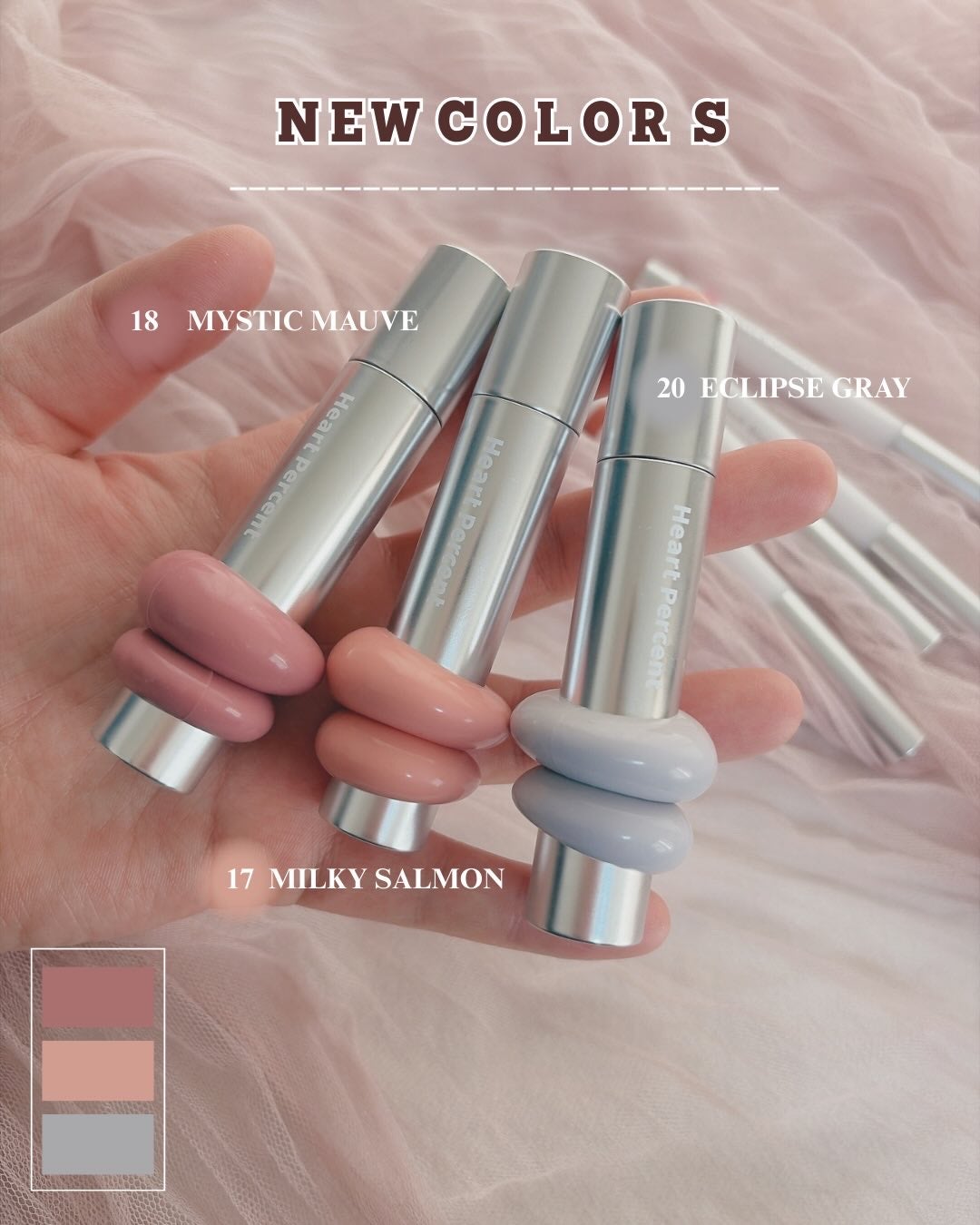 ドットオンムードワンウェイグロイティント/Heart Percent/リップティントを使ったクチコミ(3枚目)