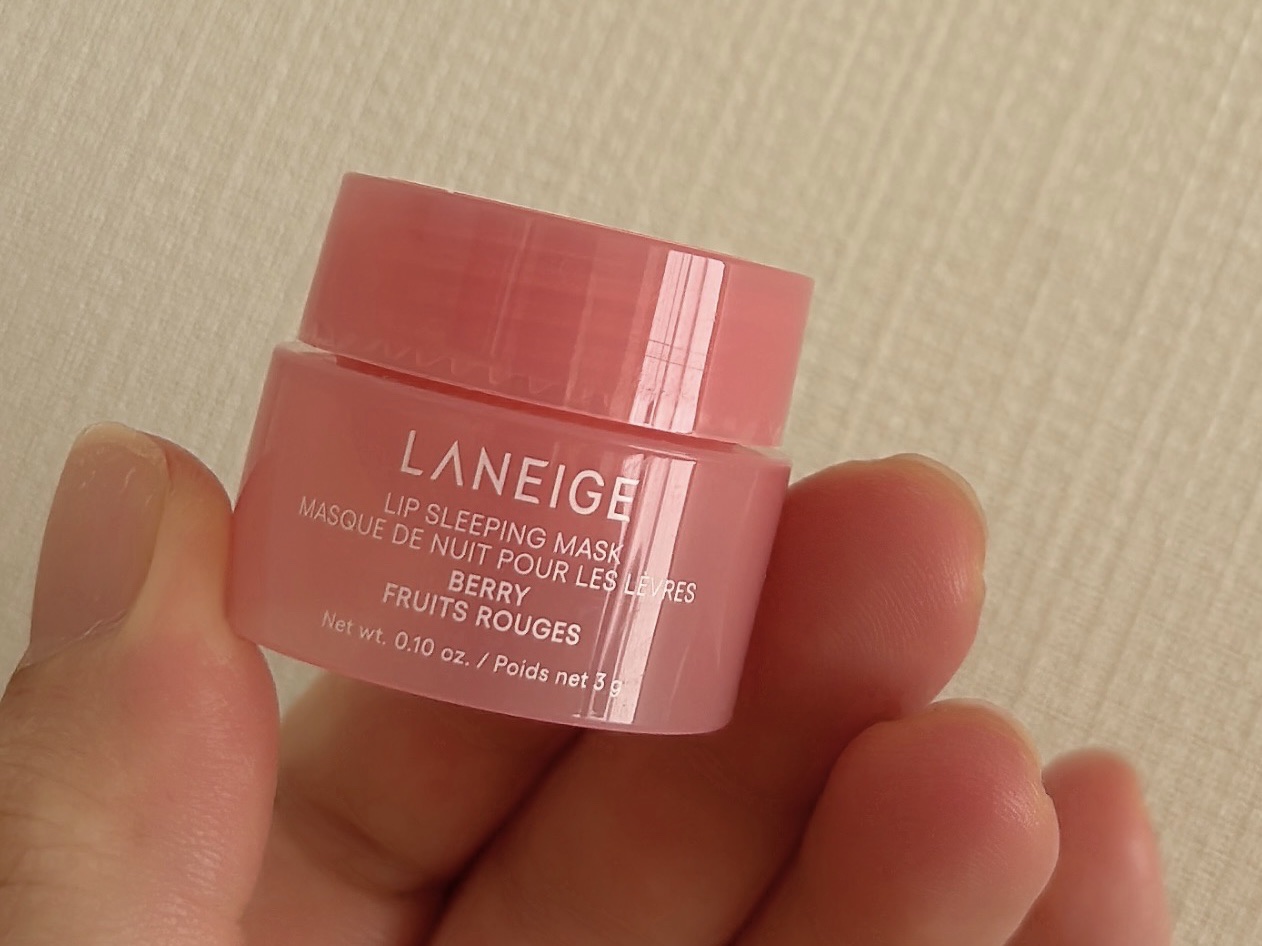 リップスリーピングマスク/LANEIGE/リップバームを使ったクチコミ（1枚目）