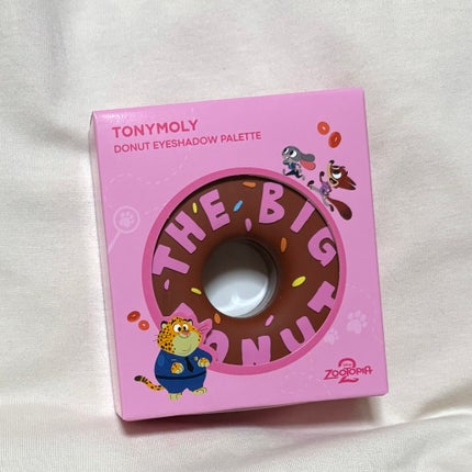 アイトーン ドーナツアイシャドウパレット/TONYMOLY/アイシャドウパレットを使ったクチコミ(4枚目)