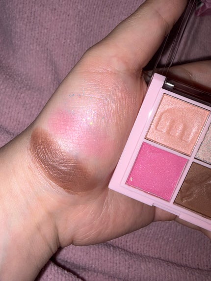 バブアイカラーパレット/minum/アイシャドウパレットを使ったクチコミ(7枚目)