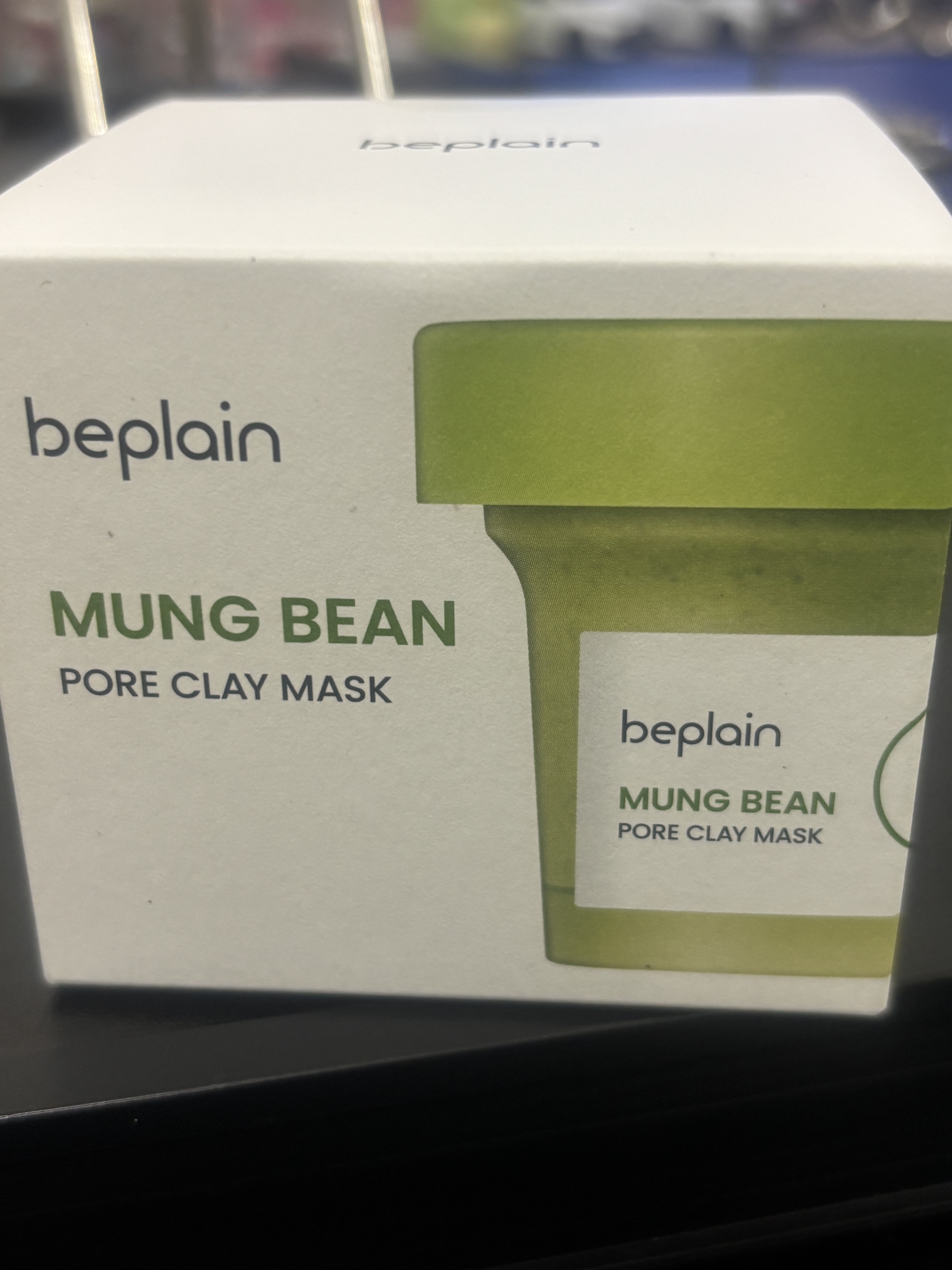 緑豆毛穴クレイパック/beplain/洗い流すパック・マスクを使ったクチコミ（1枚目）