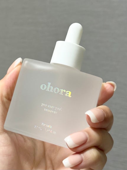 オホーラ プロイージーピールリムーバー/ohora/除光液を使ったクチコミ(7枚目)