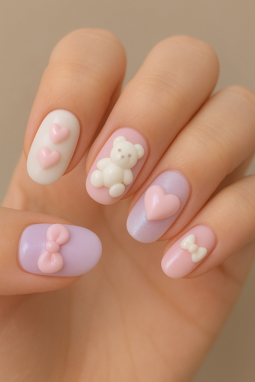 ジェルネイル(ライト対応)/セリア/ジェルネイルを使ったクチコミ(1枚目)