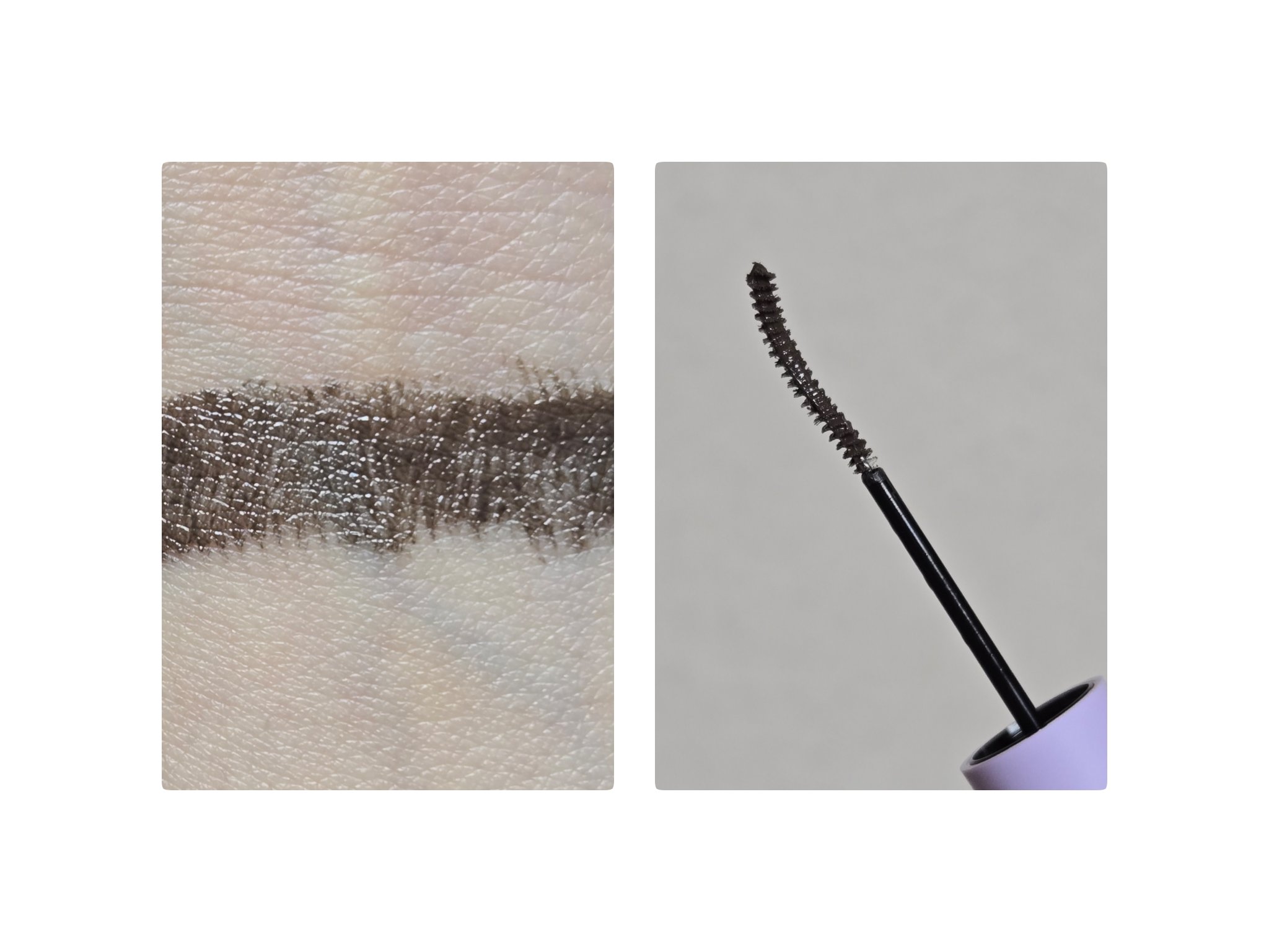 カールフィックスマスカラ スキニー グレーブラウン/ETUDE/マスカラを使ったクチコミ（2枚目）