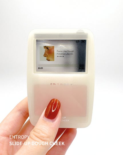 スライドアップドウチーク/ENTROPY/ジェル・クリームチークを使ったクチコミ(2枚目)