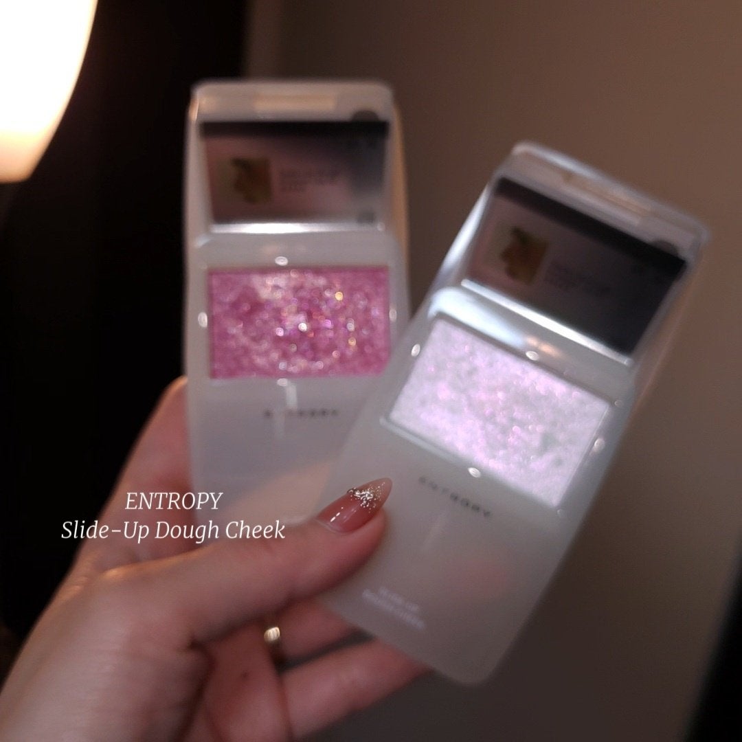 スライドアップドウチーク/ENTROPY/ジェル・クリームチークを使ったクチコミ(3枚目)