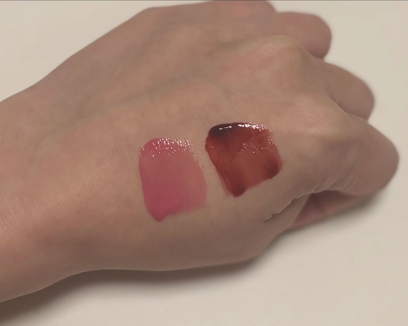 ブラーグロイリップティント/Dinto/リップティントを使ったクチコミ（1枚目）