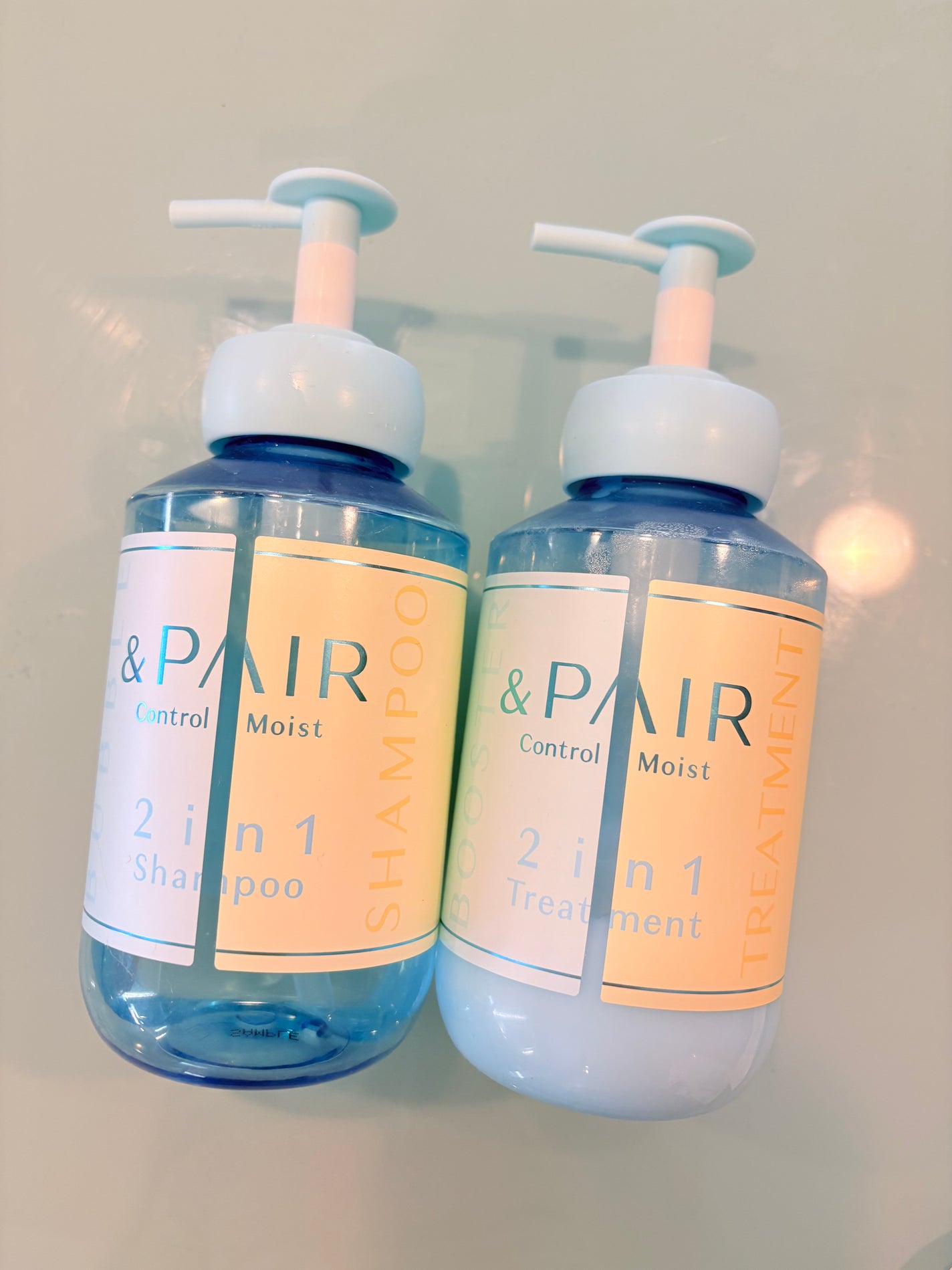 アンドペア コントロール モイスト 2in1 シャンプー&ヘアトリートメント/&PAIR/市販シャンプーを使ったクチコミ(1枚目)