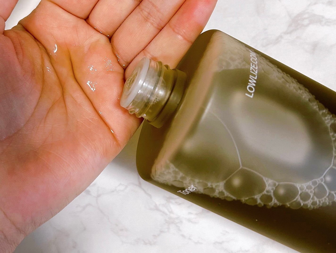 ファーストバランシングトナー/Lowlize/化粧水を使ったクチコミ(2枚目)