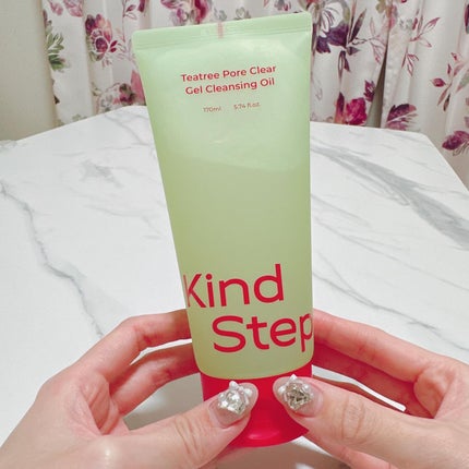 ティーツリージェルクレンジングオイル/KindStep/クレンジングジェルを使ったクチコミ(1枚目)