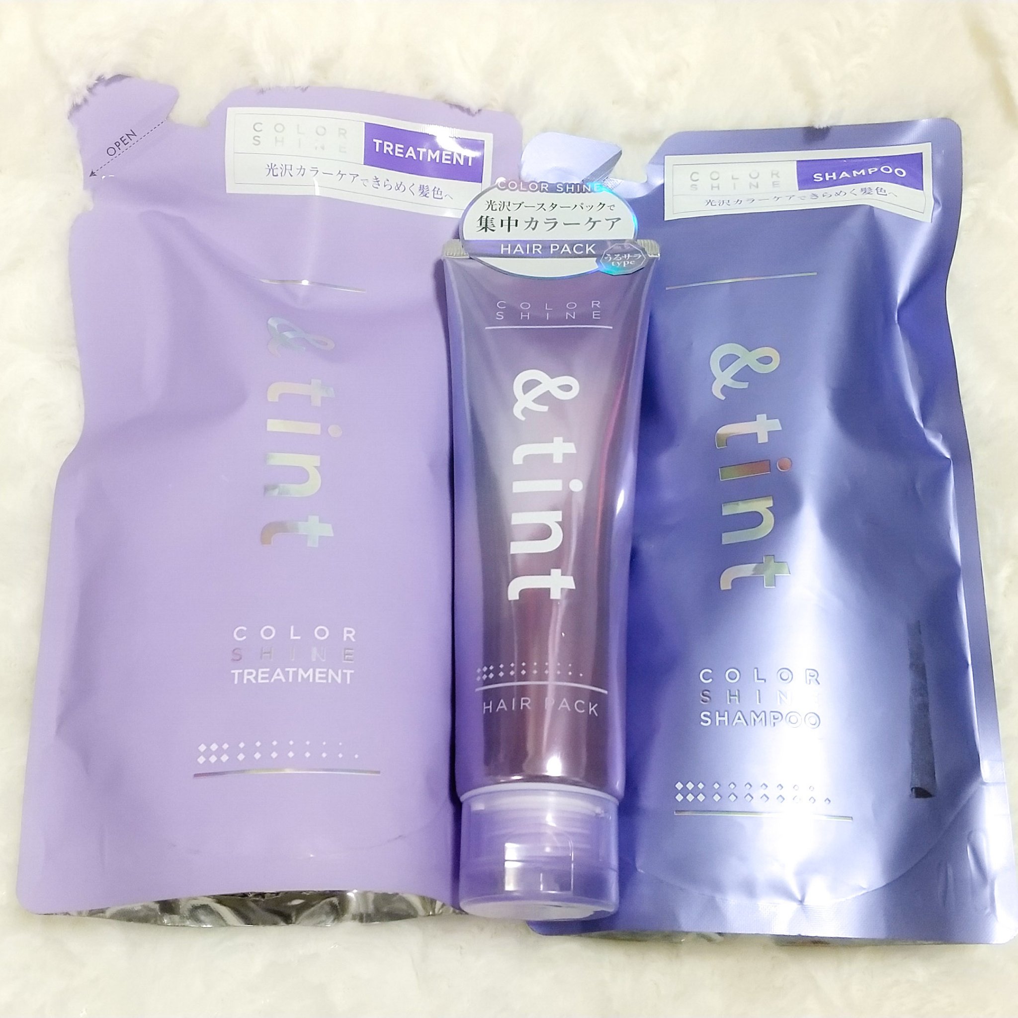 アンドティント カラーシャイン シャンプー/ヘアトリートメント ヘアトリートメント詰替(320g)/&tint/市販シャンプーを使ったクチコミ（2枚目）