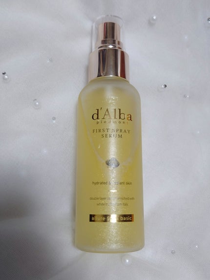 ダルバ ホワイトトリュフファーストスプレーセラム/ダルバ/ミスト状化粧水を使ったクチコミ(1枚目)