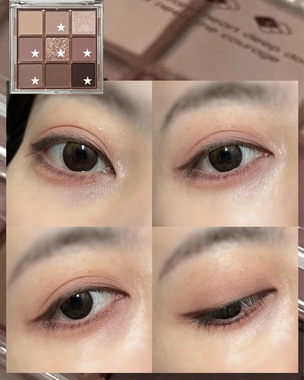 KEYBO FALL IN LOVE SHADOW PALETTE/keybo/アイシャドウパレットを使ったクチコミ(5枚目)