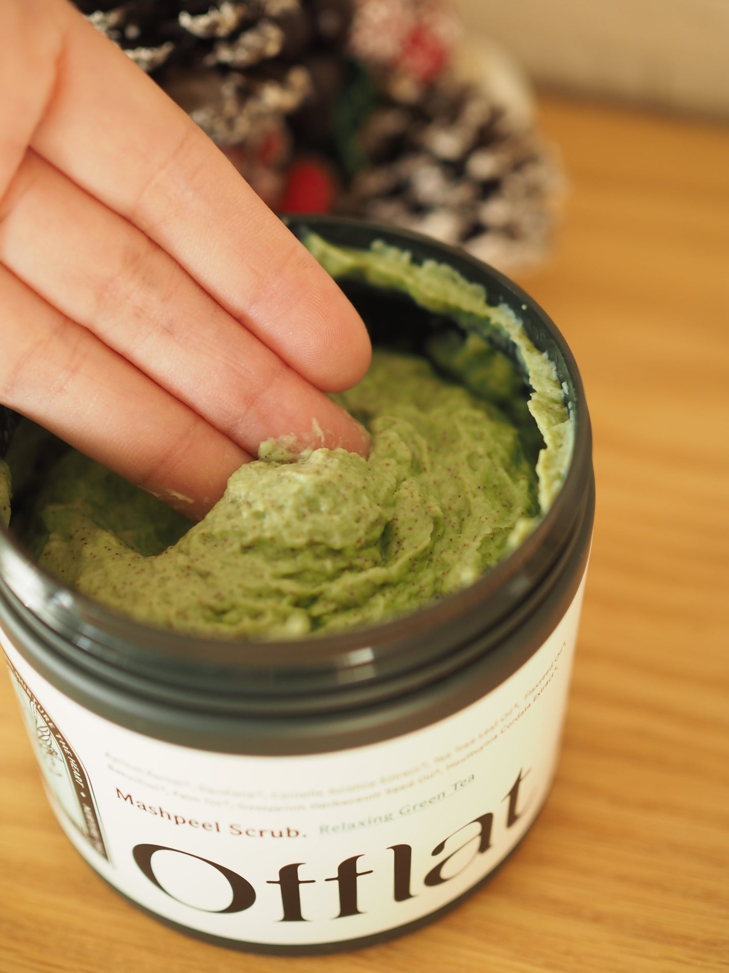 オフラットマシュピールスクラブ/Offlat/ピーリングを使ったクチコミ(2枚目)