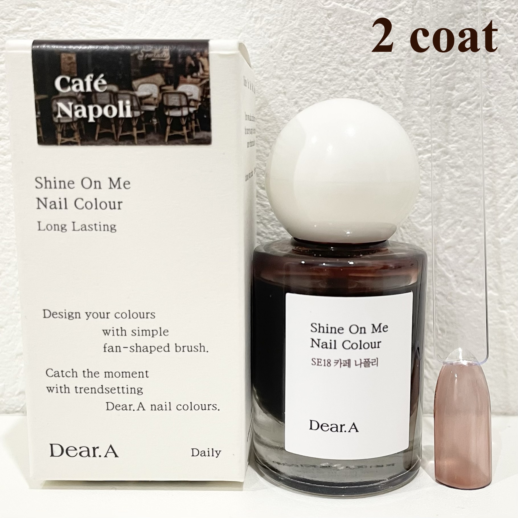 シャインオンミーネイルカラー/Dear.A/マニキュアを使ったクチコミ（3枚目）