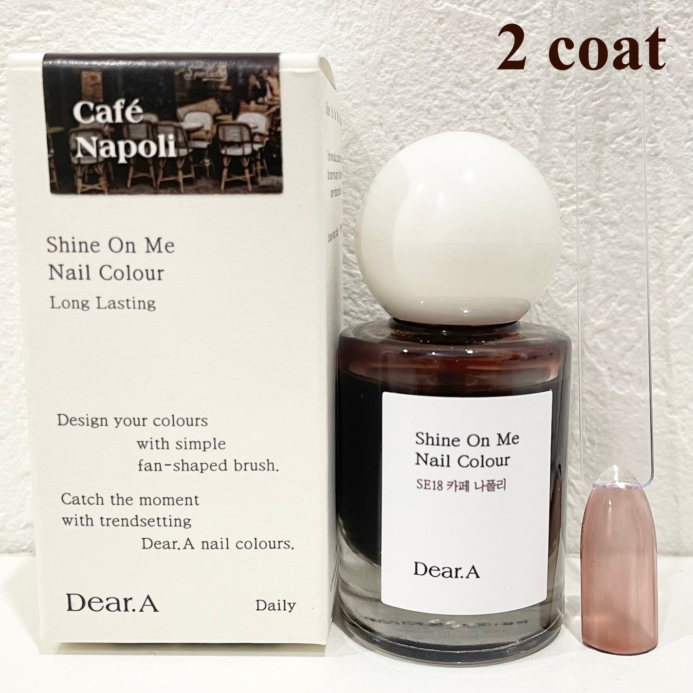 シャインオンミーネイルカラー/Dear.A/マニキュアを使ったクチコミ(3枚目)