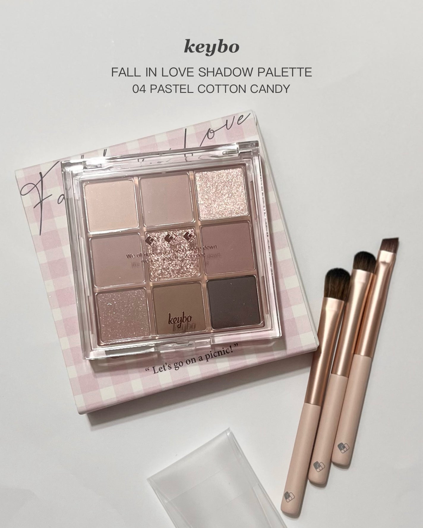 KEYBO FALL IN LOVE SHADOW PALETTE/keybo/アイシャドウパレットを使ったクチコミ(2枚目)