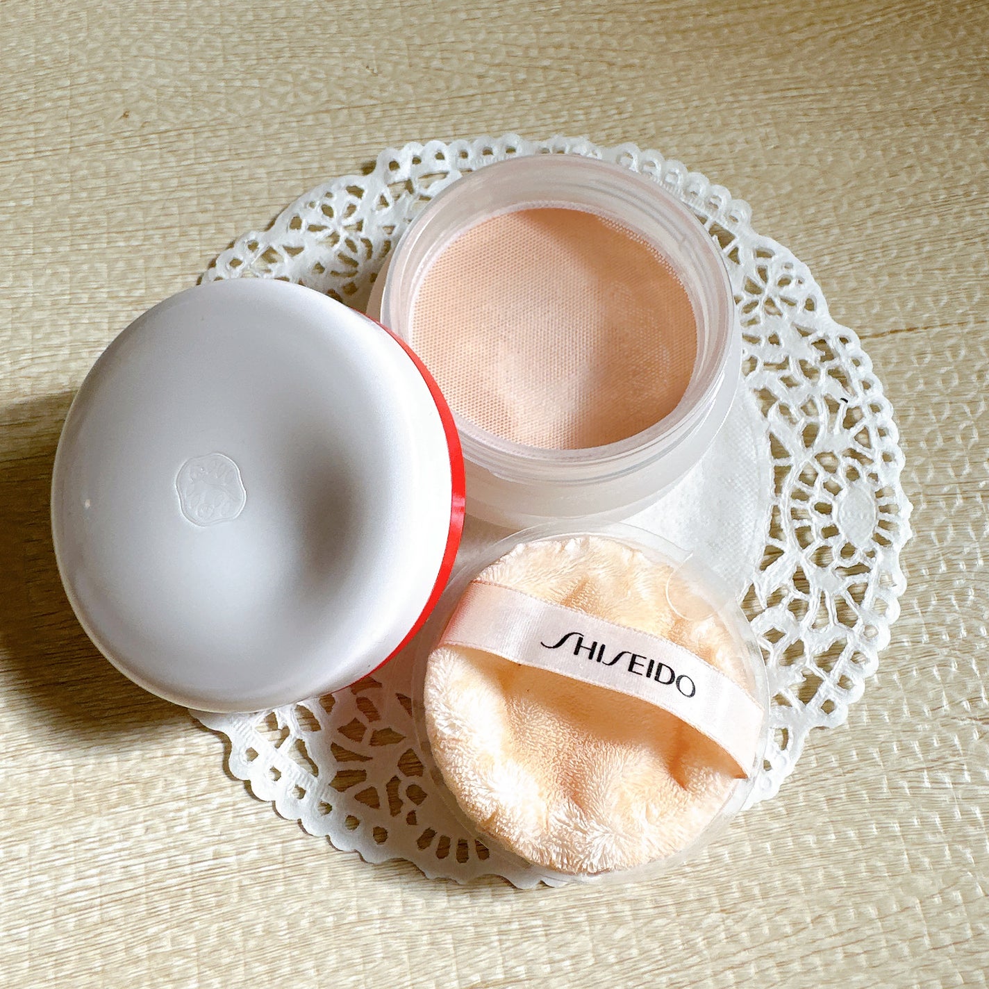 SHISEIDO エッセンス スキンセッティング パウダー/SHISEIDO/ルースパウダーを使ったクチコミ(4枚目)