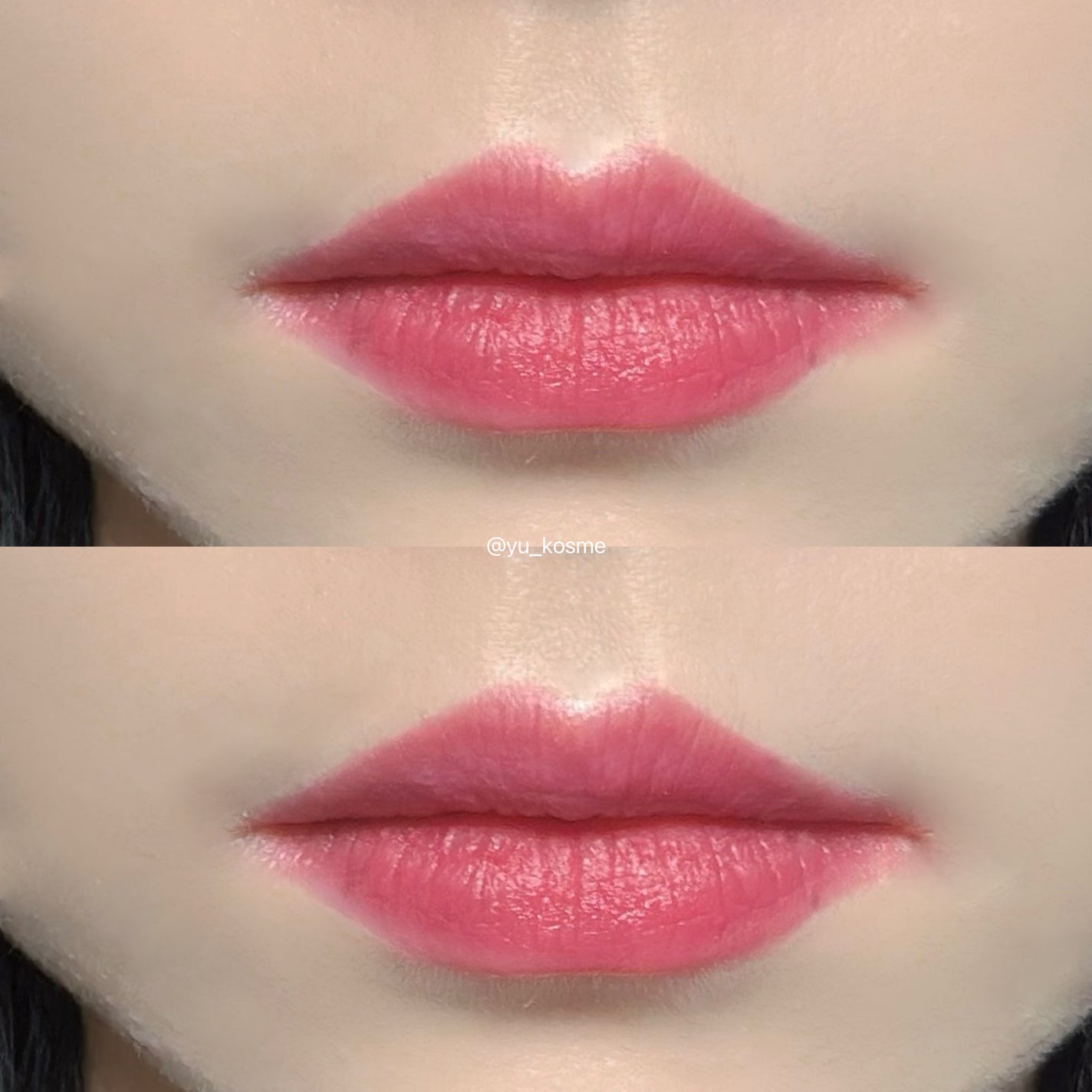 クリームドゥローズティント/dasique/リップティントを使ったクチコミ(3枚目)