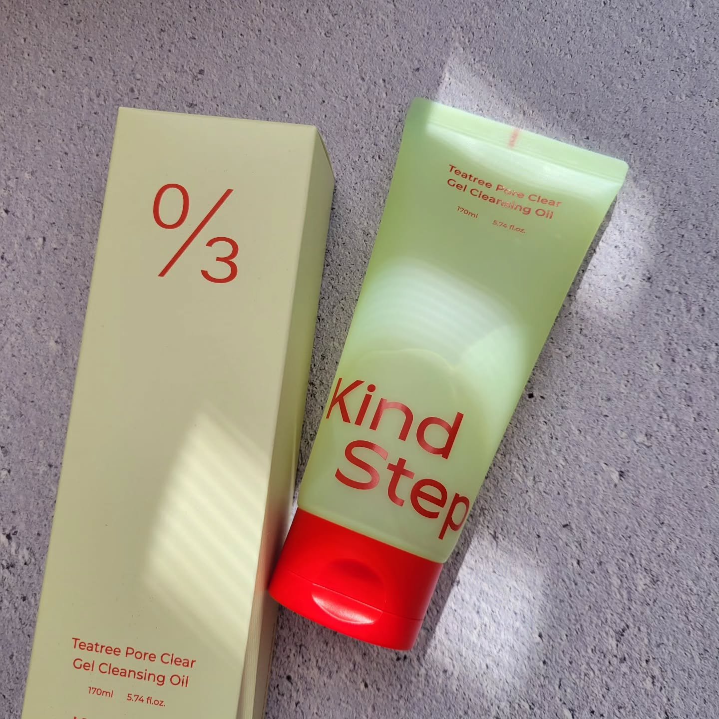 ティーツリージェルクレンジングオイル/KindStep/クレンジングジェルを使ったクチコミ（1枚目）