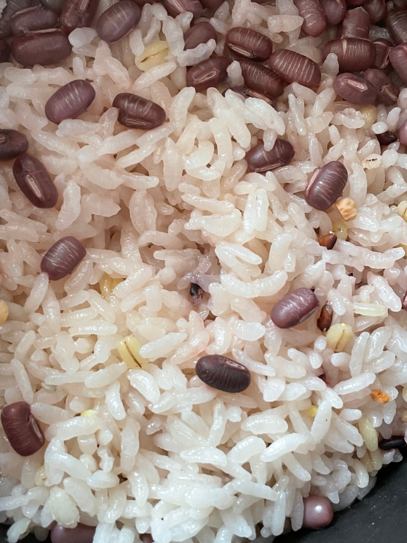 プランクトン on LIPS 「美肌への道これは毎日のご飯の様子です。小豆は小分けで少しずつ浸..」(1枚目)